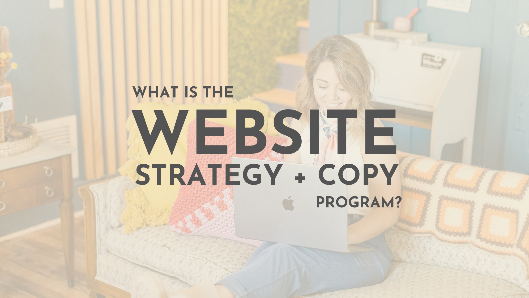 What is the Website Strategy and Copy Program?